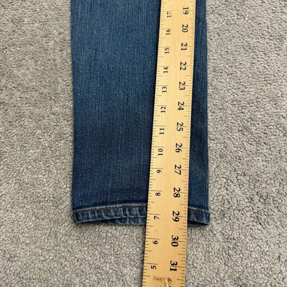 The Normal Brand Slim Straight Denim Jeans Men 32 Blue Medium Wash Cotton Casual